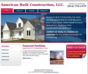 Americanbuiltconstruction.com(American Built Construction) Screenshot