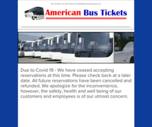 Americanbustickets.com(American Bus Tickets & Florida Express Bus) Screenshot