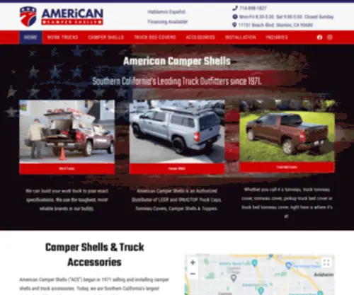 Americancampershells.com(Americancampershells) Screenshot