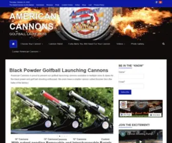 Americancannons.com(American Cannons) Screenshot