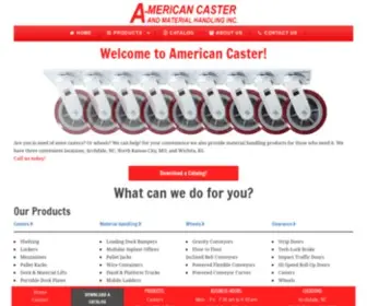Americancaster.com(American Caster & Material Handling Inc) Screenshot