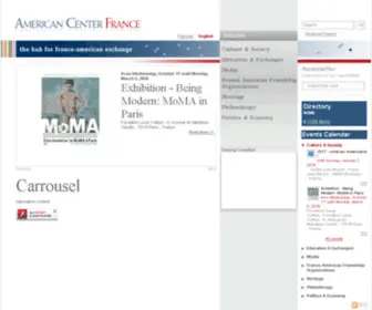 Americancenterfrance.org(americancenterfrance) Screenshot