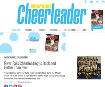 Americancheerleader.com(American Cheerleader) Screenshot