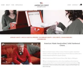 Americanchest.com(American Chest Company) Screenshot