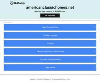 Americanclassichomes.net(American Classic Homes) Screenshot