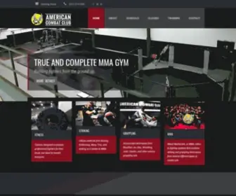 Americancombatclub.com(American Combat Club) Screenshot