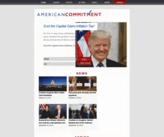 Americancommitment.org(American Commitment) Screenshot
