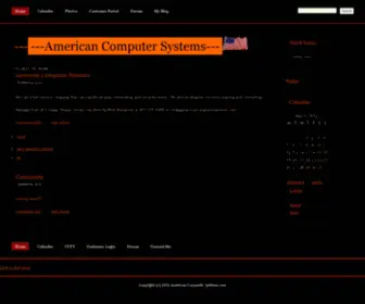 Americancomputersystems.com(American Computer Systems) Screenshot