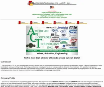 Americancontrols.com(American Controls Technology) Screenshot
