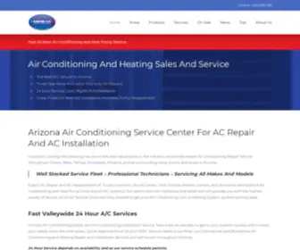 Americancoolingandheating.com(Arizona Air Conditioning Contractor) Screenshot