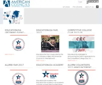Americancouncils.az(Just another American Councils for International Education Sites site) Screenshot