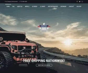 Americancustomjeep.com(American Custom Jeep) Screenshot