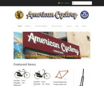 Americancyclery.com(American Cyclery) Screenshot