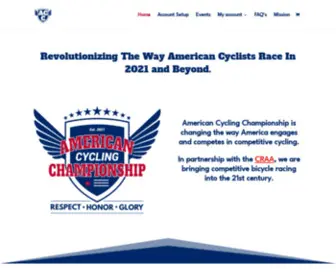 Americancyclingchampionship.com(American Cycling Championship) Screenshot