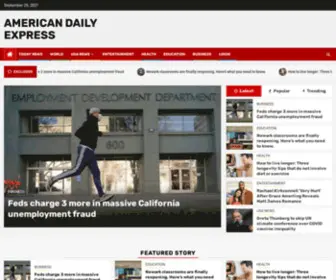 Americandailyexpress.com(AMERICAN DAILY EXPRESS) Screenshot