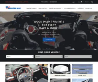 Americandash.com(Shop at the American Dash online store for wood dash trim kits for all vehicle makes and models) Screenshot