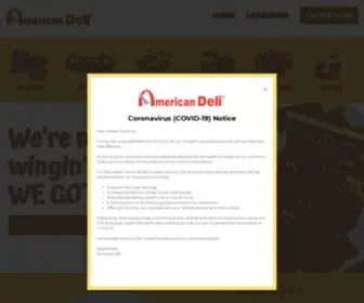 Americandeli.com(American Deli) Screenshot