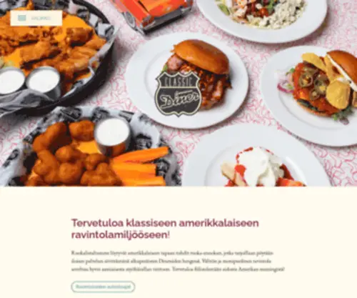 Americandiner.fi(Classic American Diner) Screenshot