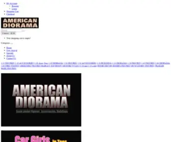 Americandiorama.com(AMERICAN DIORAMA) Screenshot
