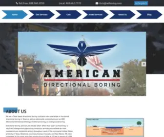 Americandirectionalboring.com(American Directional Boring) Screenshot