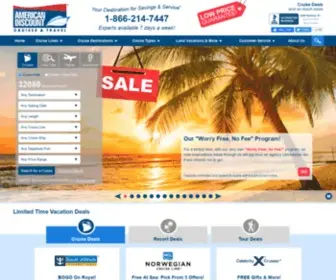 Americandiscountcruises.com(Cruise Deals) Screenshot