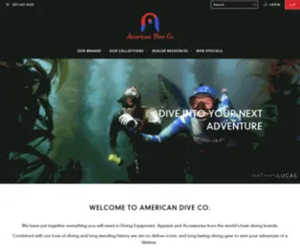 Americandiveco.com(American Dive Company) Screenshot