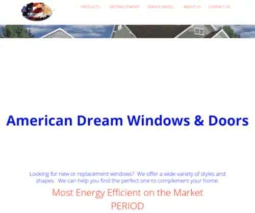 Americandreamwindow.com(AmericanDreamWindow) Screenshot