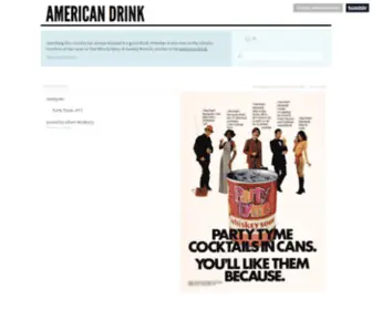 Americandrink.net(One thing this country has always enjoyed) Screenshot