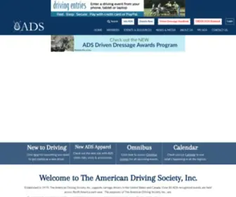 Americandrivingsociety.org Screenshot