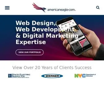 Americaneagle.com(Web Design Company) Screenshot