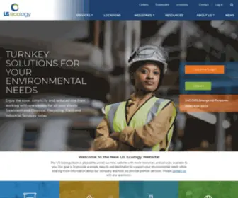 Americanecology.com(US Ecology) Screenshot