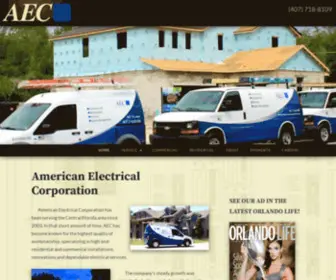 Americanelectricalcorporation.com(American Electrical Corporation) Screenshot