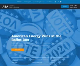 Americanenergyalliance.org(American Energy Alliance) Screenshot