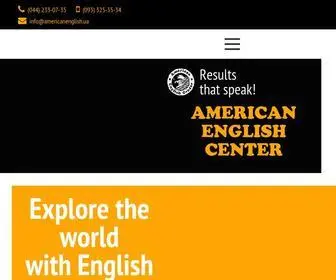 Americanenglish.ua(American English Center) Screenshot