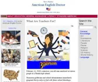 Americanenglishdoctor.com(American English Doctor) Screenshot