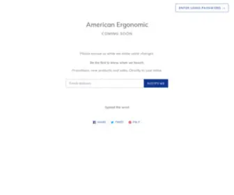 Americanergonomic.com(American Ergonomic) Screenshot