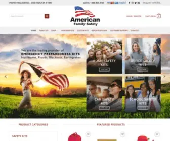 Americanfamilysafety.com(American Family Safety specializes in emergency preparedness products) Screenshot