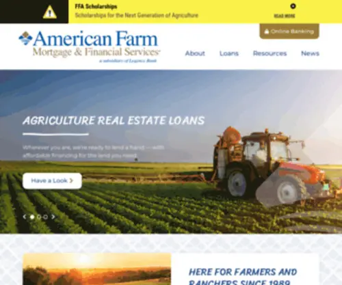 Americanfarmmortgage.com(Americanfarmmortgage) Screenshot