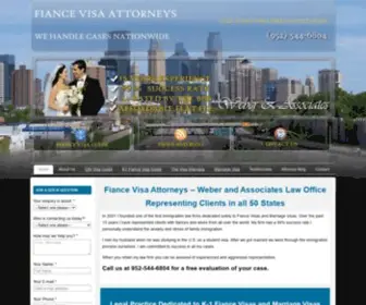 Americanfiancevisa.com(K1 Fiance Visa Attorney Immigration Visa) Screenshot