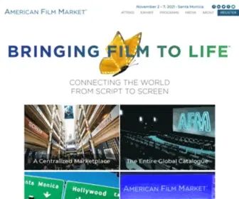 Americanfilmmarket.com(American Film Market) Screenshot