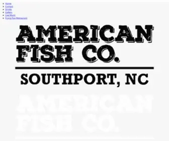 Americanfishco.com(American Fish Co) Screenshot