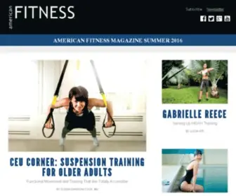 Americanfitness.com(American Fitness) Screenshot