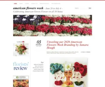 Americanflowersweek.com(American flowers week) Screenshot