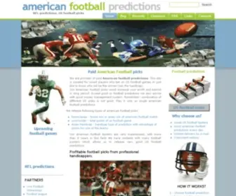 Americanfootball-Predictions.com Screenshot