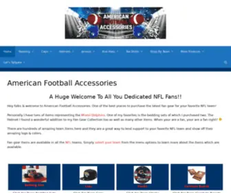 Americanfootballaccessories.com(American Football Accessories) Screenshot