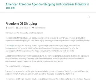 Americanfreedomagenda.org(American Freedom Agenda) Screenshot