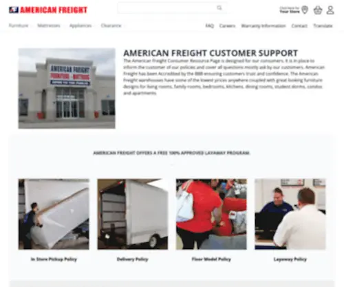 Americanfreightconsumer.com(Consumer) Screenshot