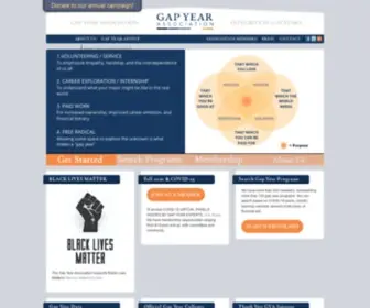 Americangap.org(The Best Gap Year Programs Are Here &laquo American Gap Association) Screenshot