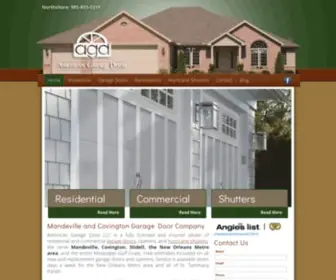 Americangaragedoorla.com(American Garage Door) Screenshot