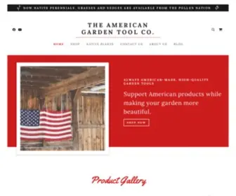 Americangardentools.com(American Made Landscaping Tools) Screenshot